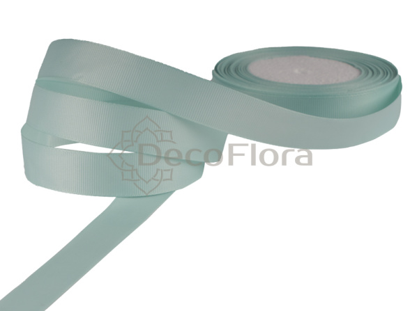 Лента репсовая 1cm*20м - 1041 - тиффани