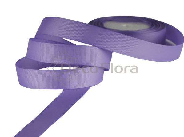 Лента репсовая 2cm*20м - 1076 - лавандовая